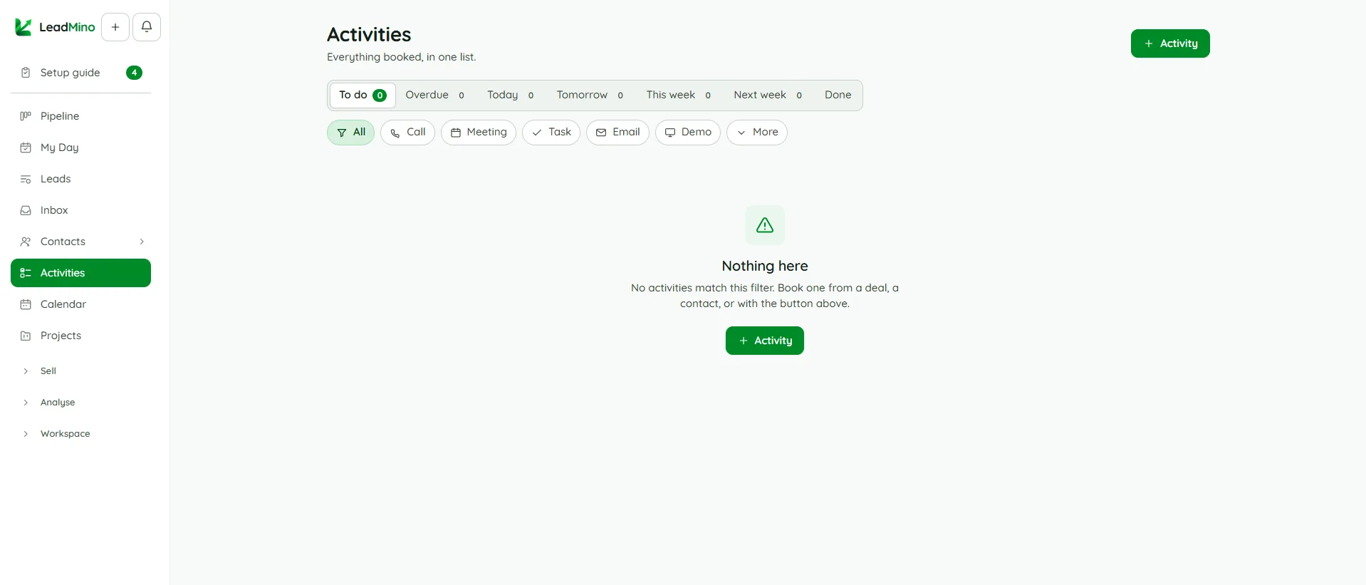 LeadMino screenshot 2