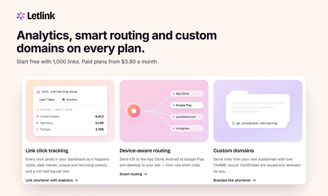 Letlink screenshot 4