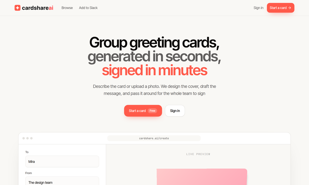 CardShare.ai screenshot 4
