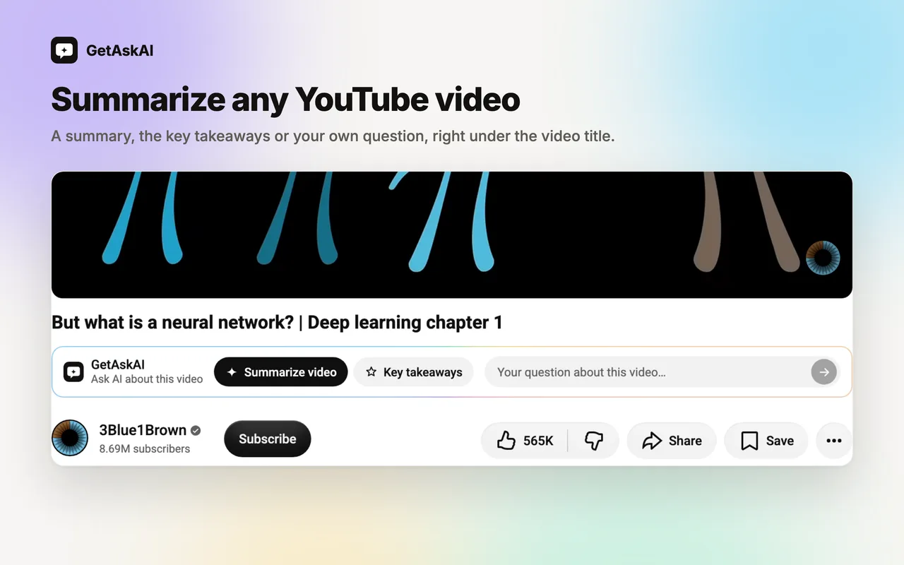 GetAskAI: Ask AI on any page screenshot 2