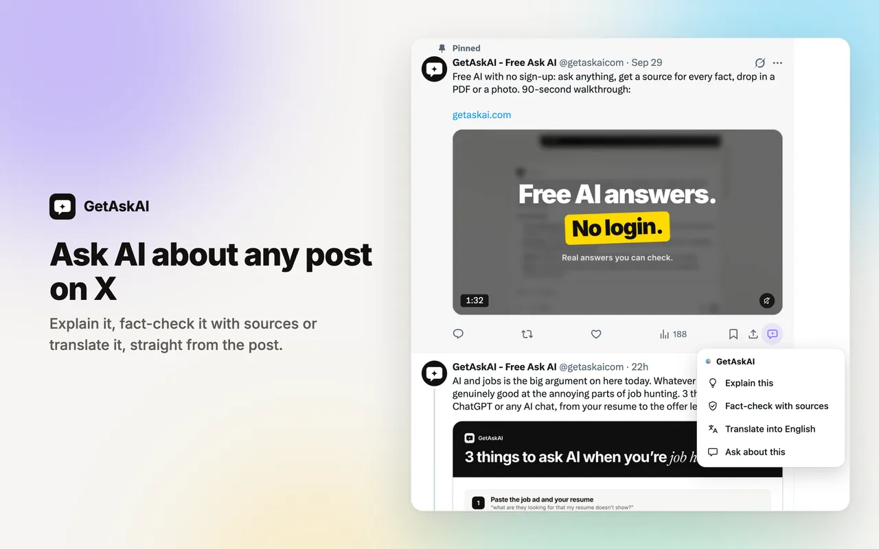 GetAskAI: Ask AI on any page screenshot 3