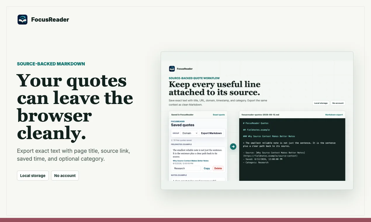 FocusReader screenshot 3