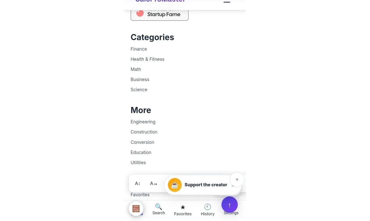 CalcProMaster screenshot 2