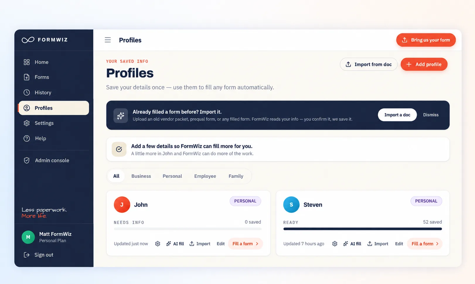 FormWiz screenshot 4