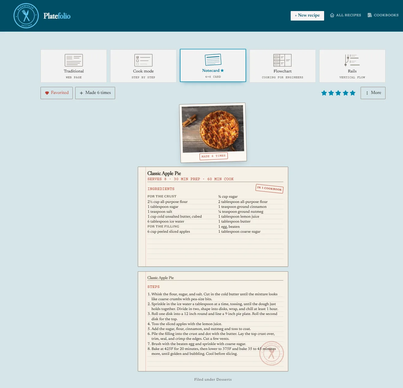 Platefolio screenshot 2