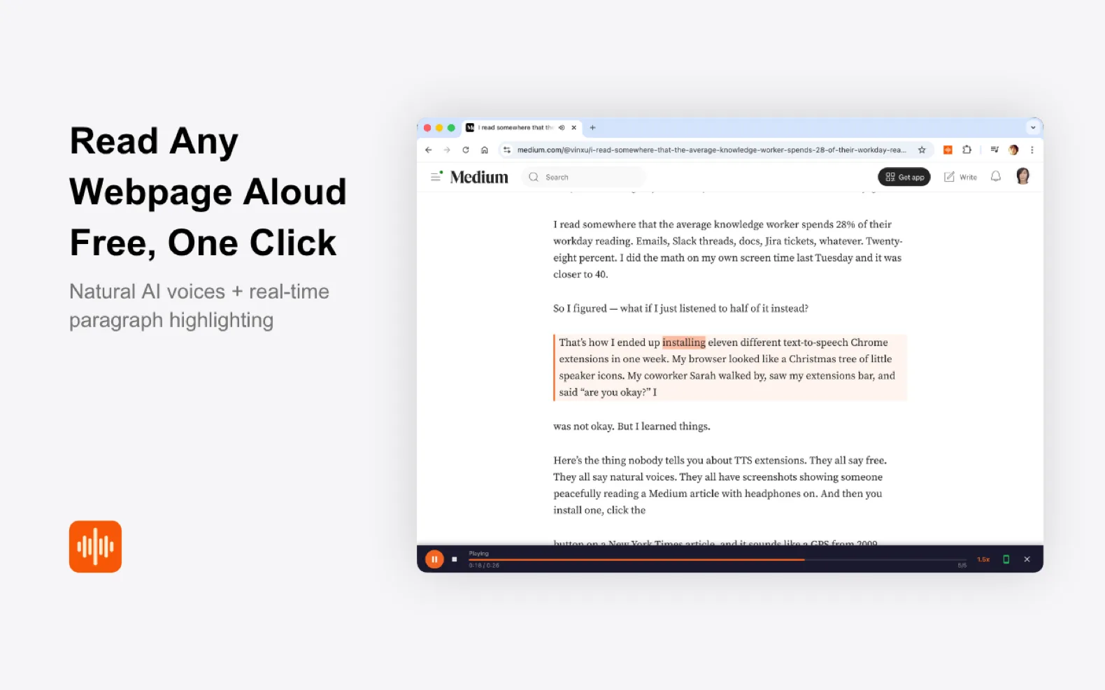 CastReader screenshot 2