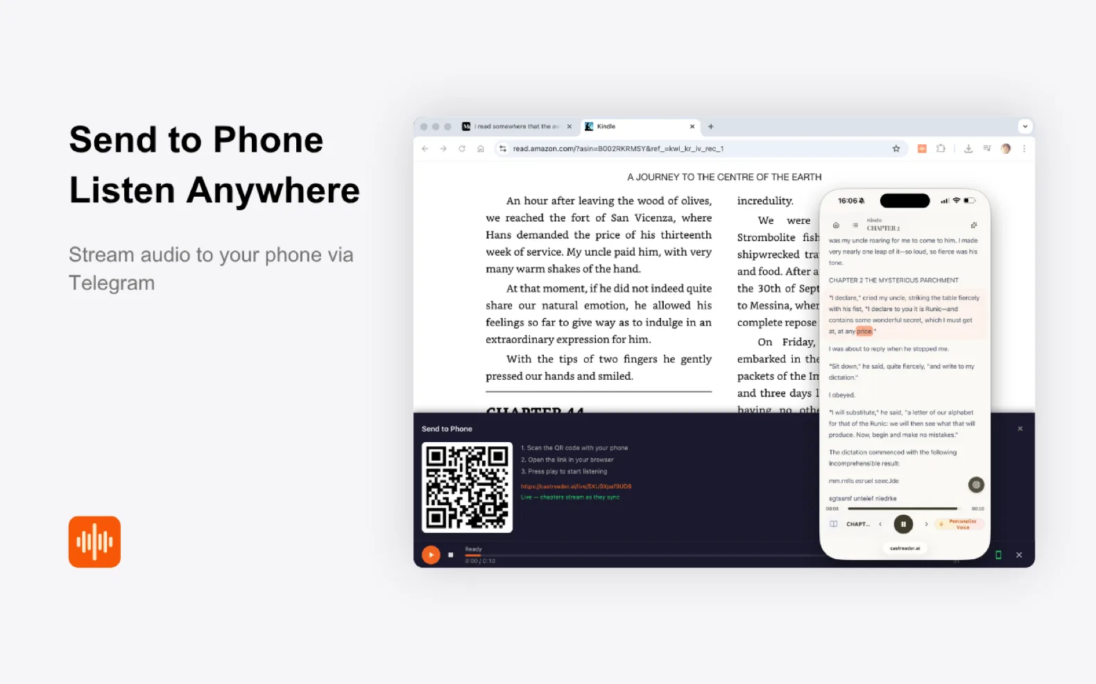 CastReader screenshot 1