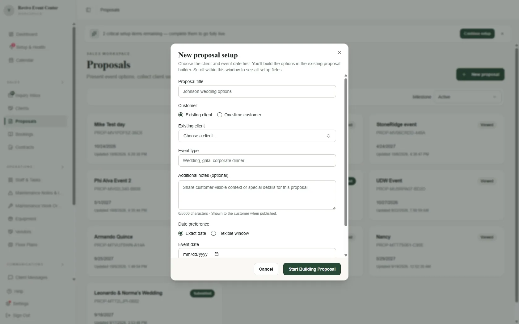 VenueOS screenshot 3