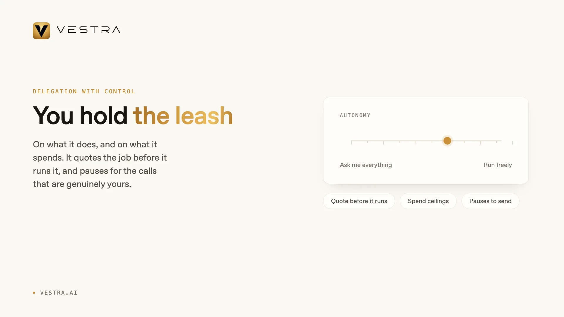 Vestra AI screenshot 3