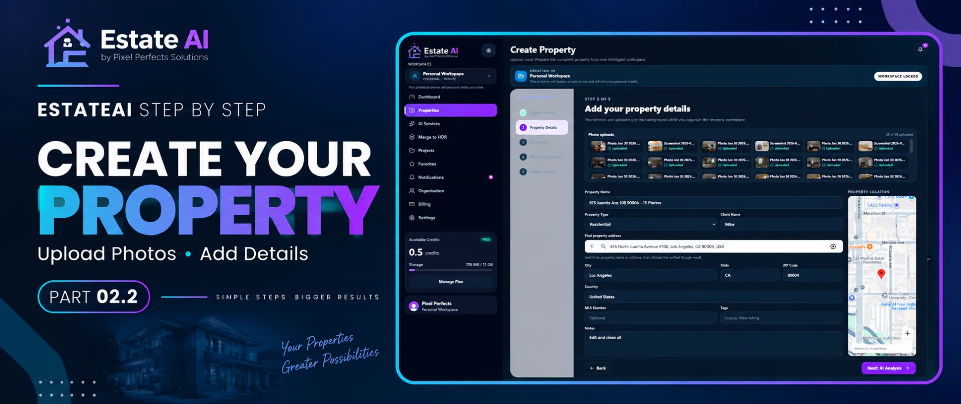 EstateAI by Pixel Perfects Solutions screenshot 2