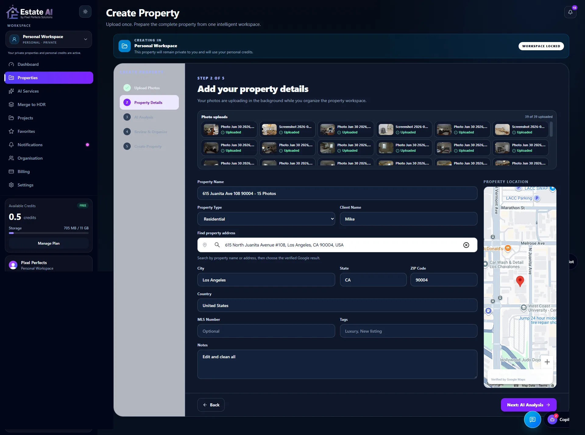 EstateAI by Pixel Perfects Solutions screenshot 4