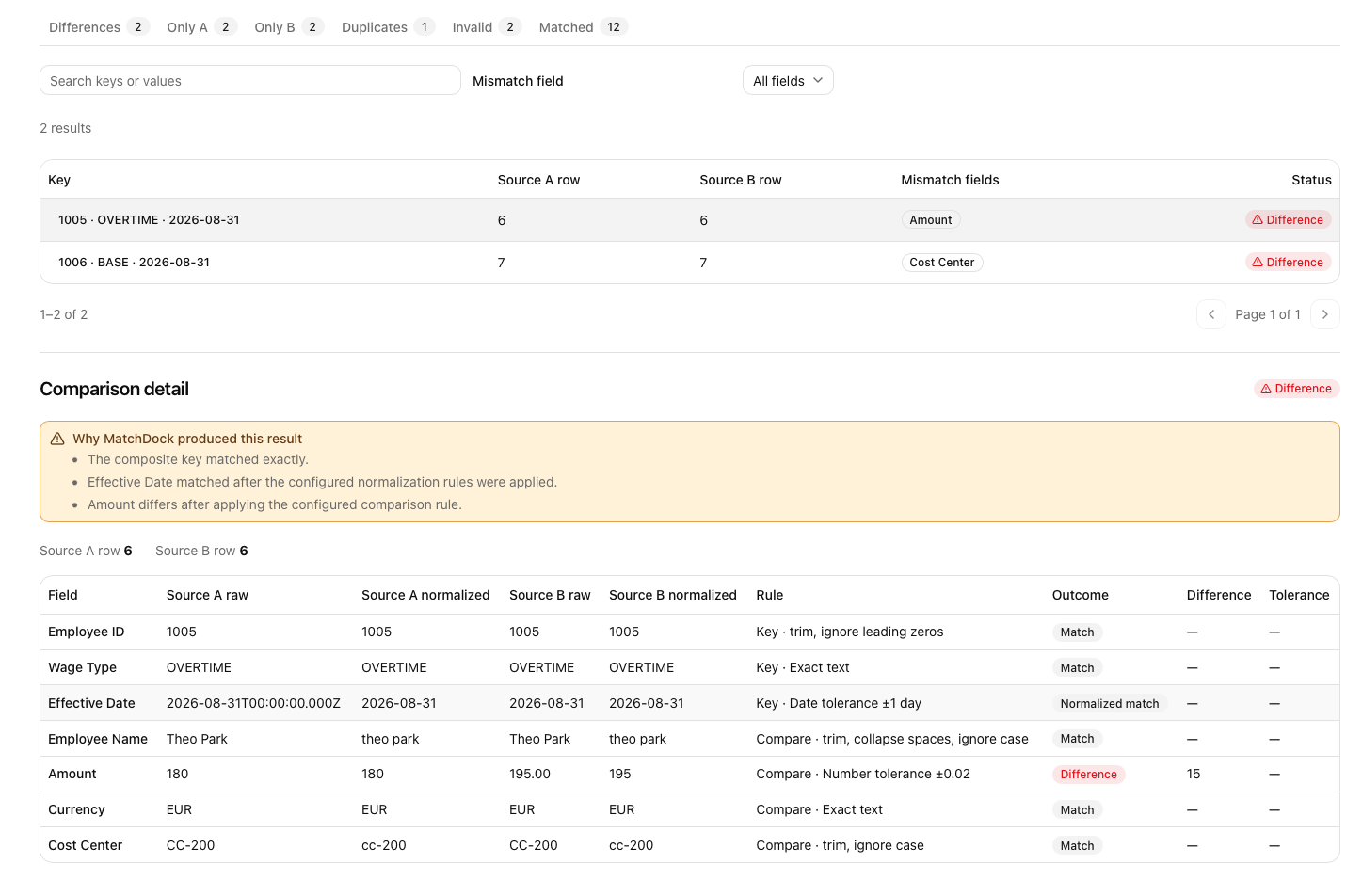 MatchDock screenshot 2