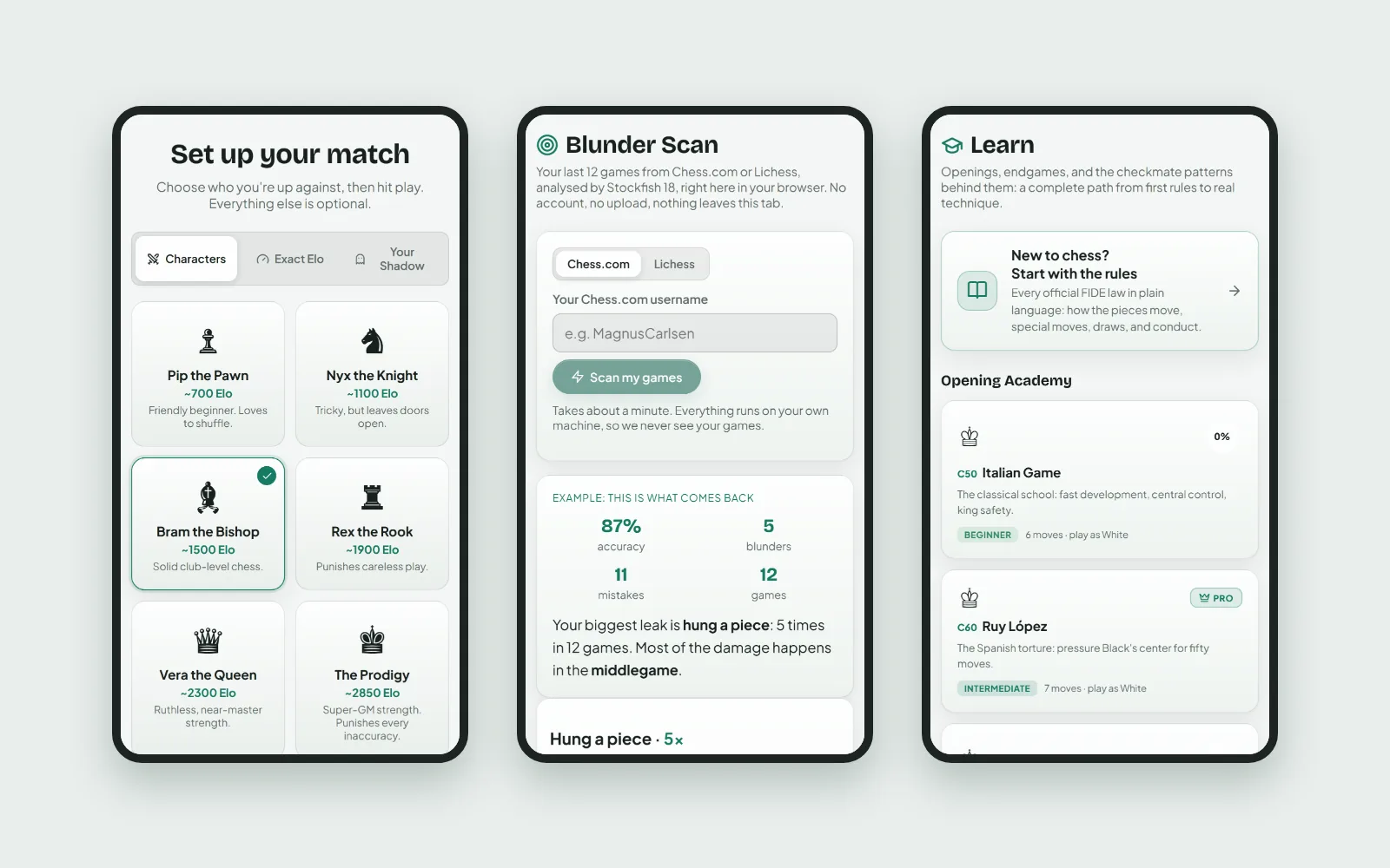 Maestro chess screenshot 3