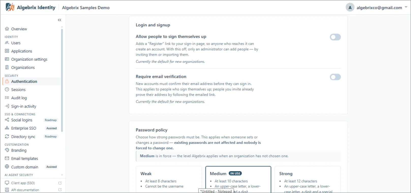 Algebrix Identity screenshot 5