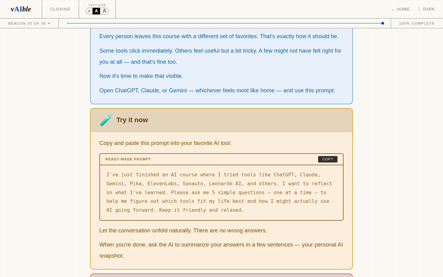 vAIble screenshot 5