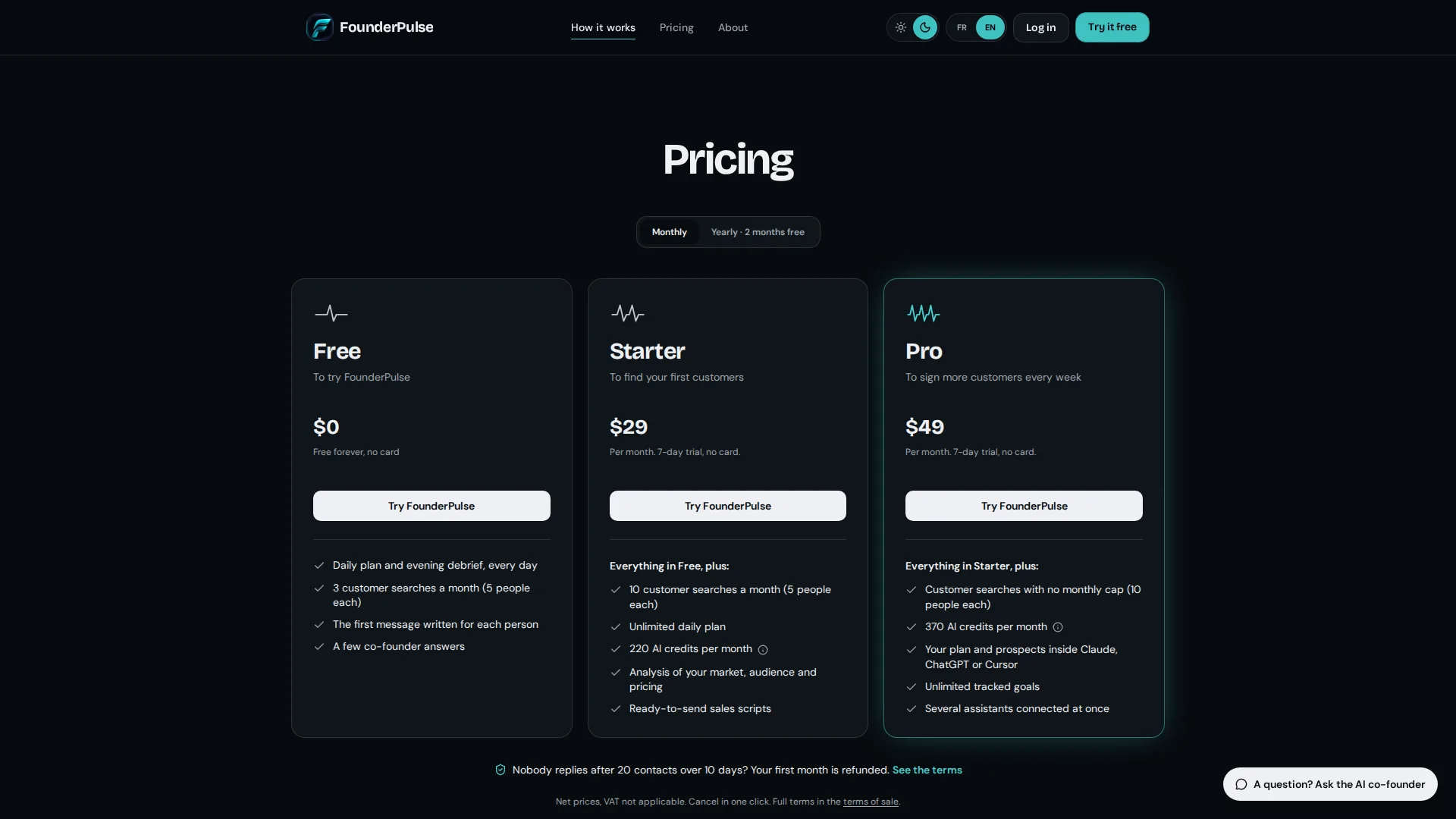 FounderPulse screenshot 4