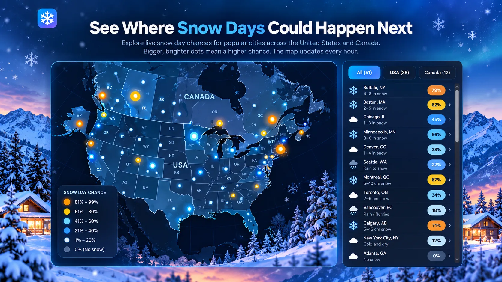 Snow Day Prediction Calculator screenshot 3