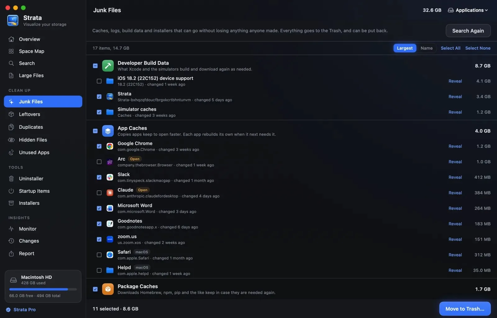 Strata Mac Cleaner screenshot 3