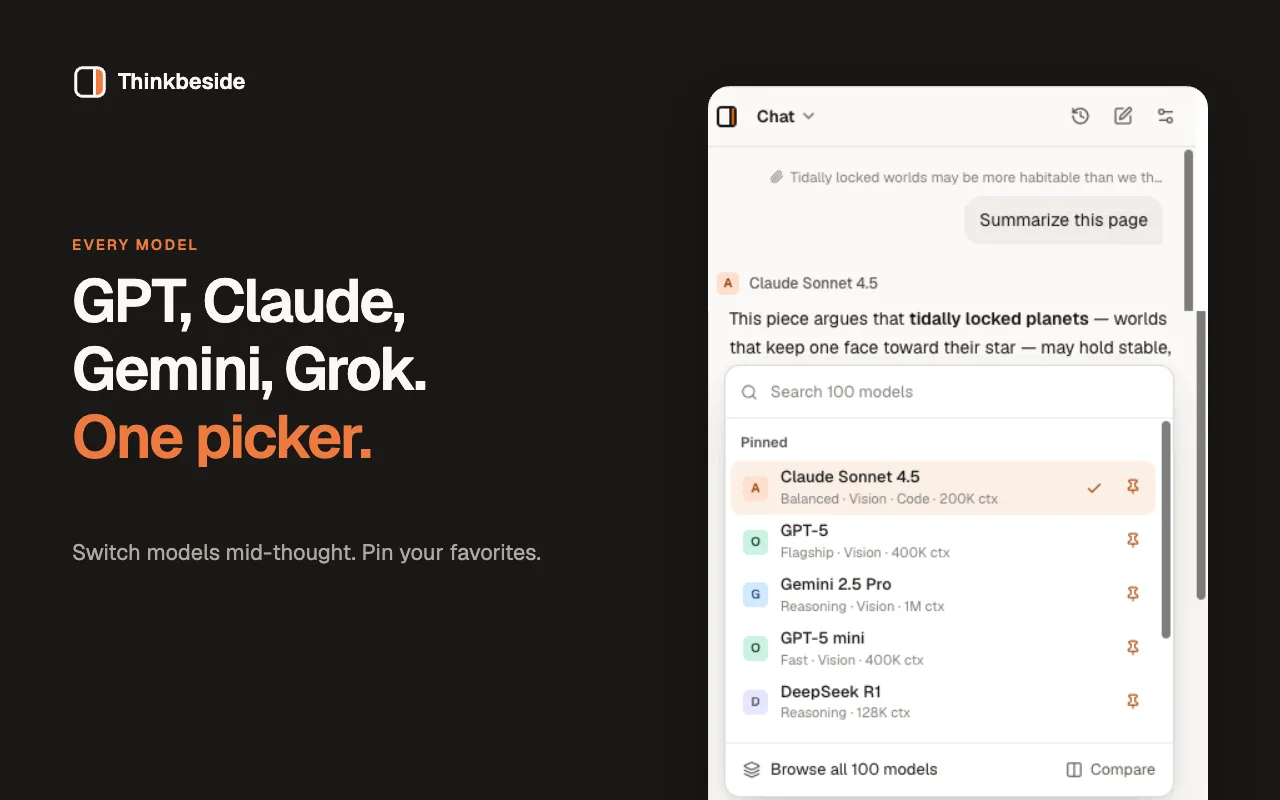 Thinkbeside screenshot 3