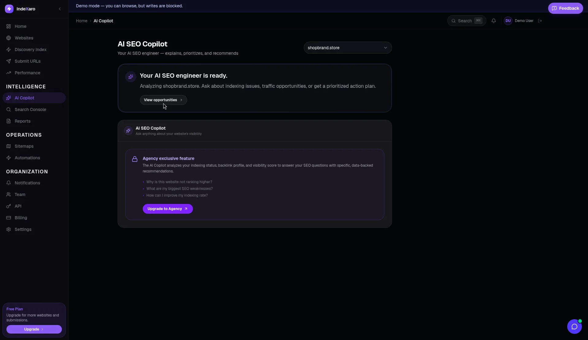 Indexaro screenshot 4