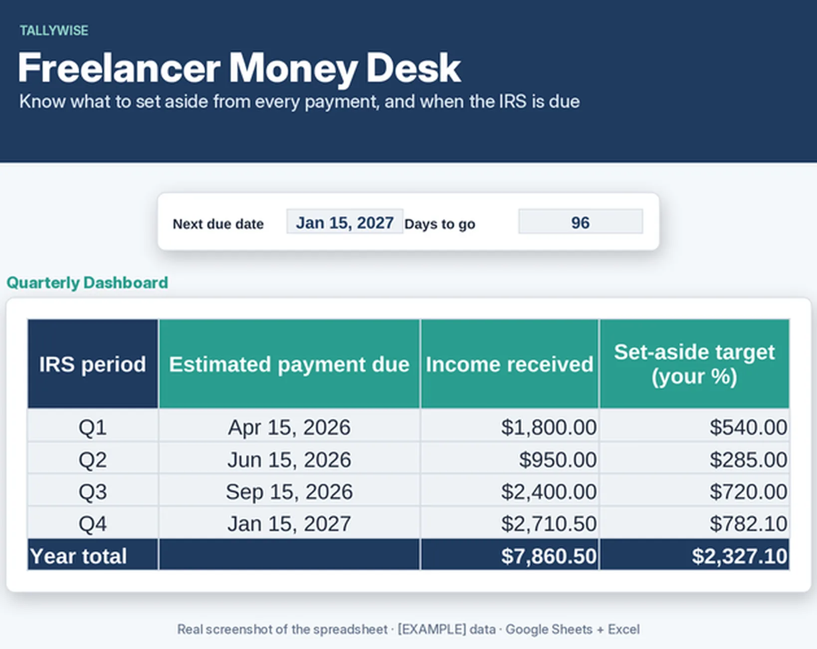 Tallywise: Set-Aside & Invoice Tracker screenshot 2