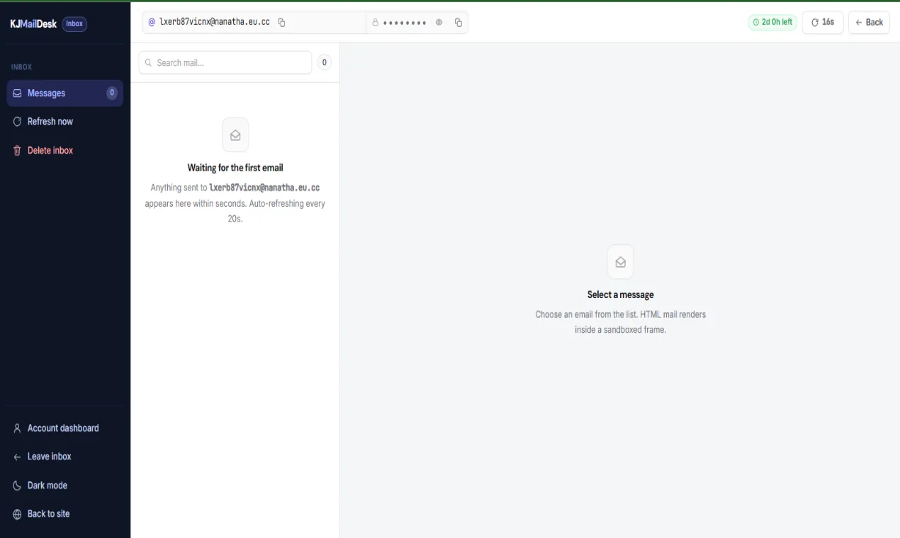KJMailDesk screenshot 3