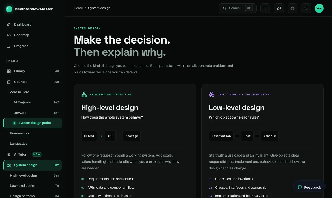 DevInterviewMaster screenshot 3