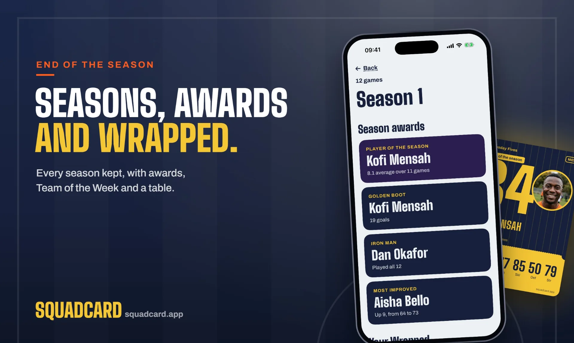 Squadcard screenshot 5